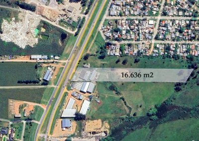 Ruta 39, terreno de 16.636 m2 y 880 m2 construidos.