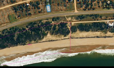 La Juanita, primera fila sobre ruta 10. José Ignacio