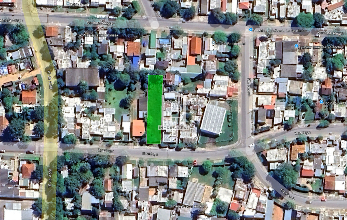 Terreno ID.36070 - Maldonado, calle Ituzaingó, Apto para bloque, Apto vivienda social.