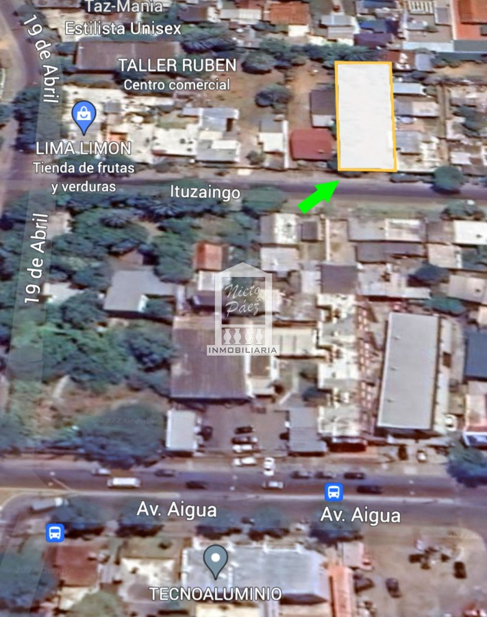 Terreno ID.36070 - Maldonado, calle Ituzaingó, Apto para bloque, Apto vivienda social.