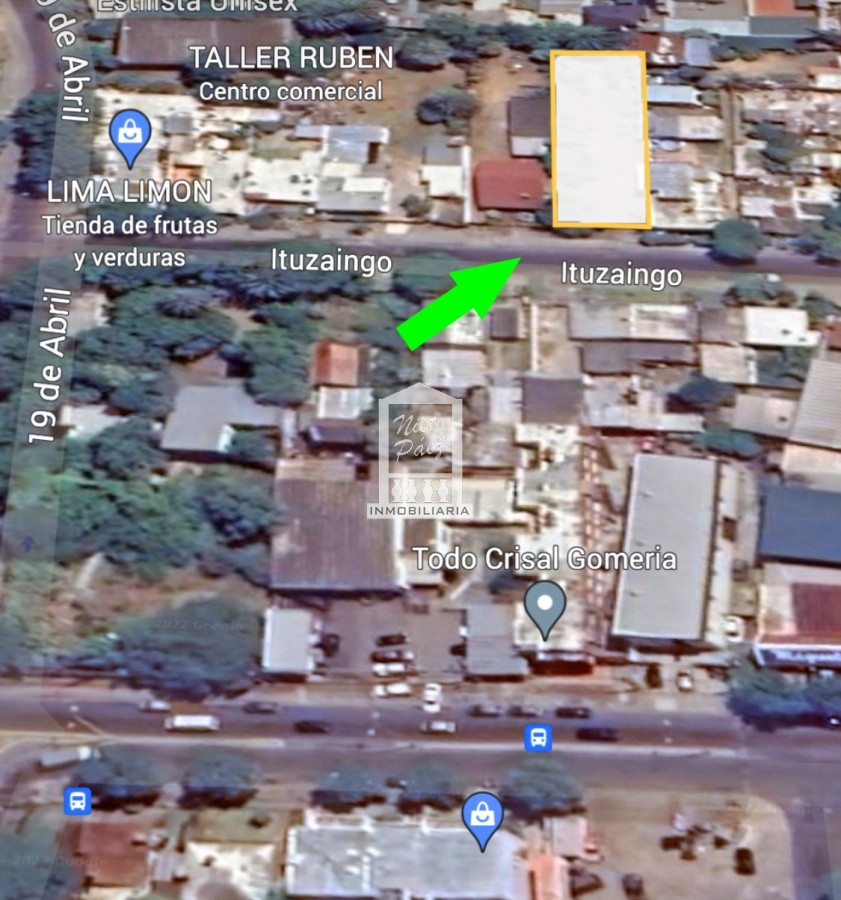 Terreno ID.36070 - Maldonado, calle Ituzaingó, Apto para bloque, Apto vivienda social.