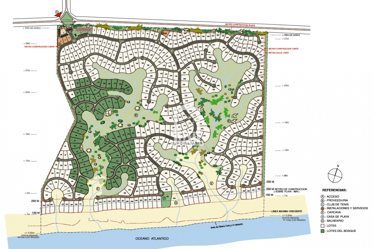 Terreno ID.36524 - Las Garzas, Barrio Privado. A menos de U$S 45 el m2