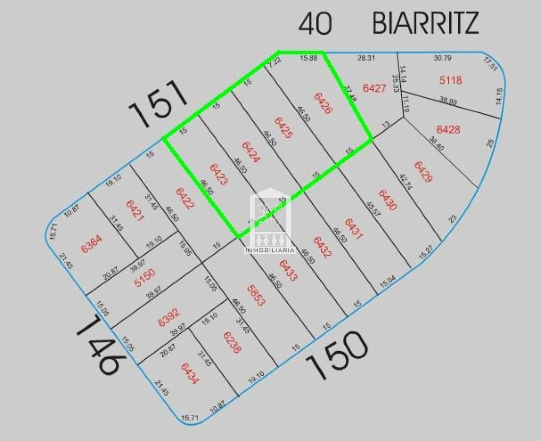 Terreno ID.35969 - Apto para torre, PB + 15 pisos