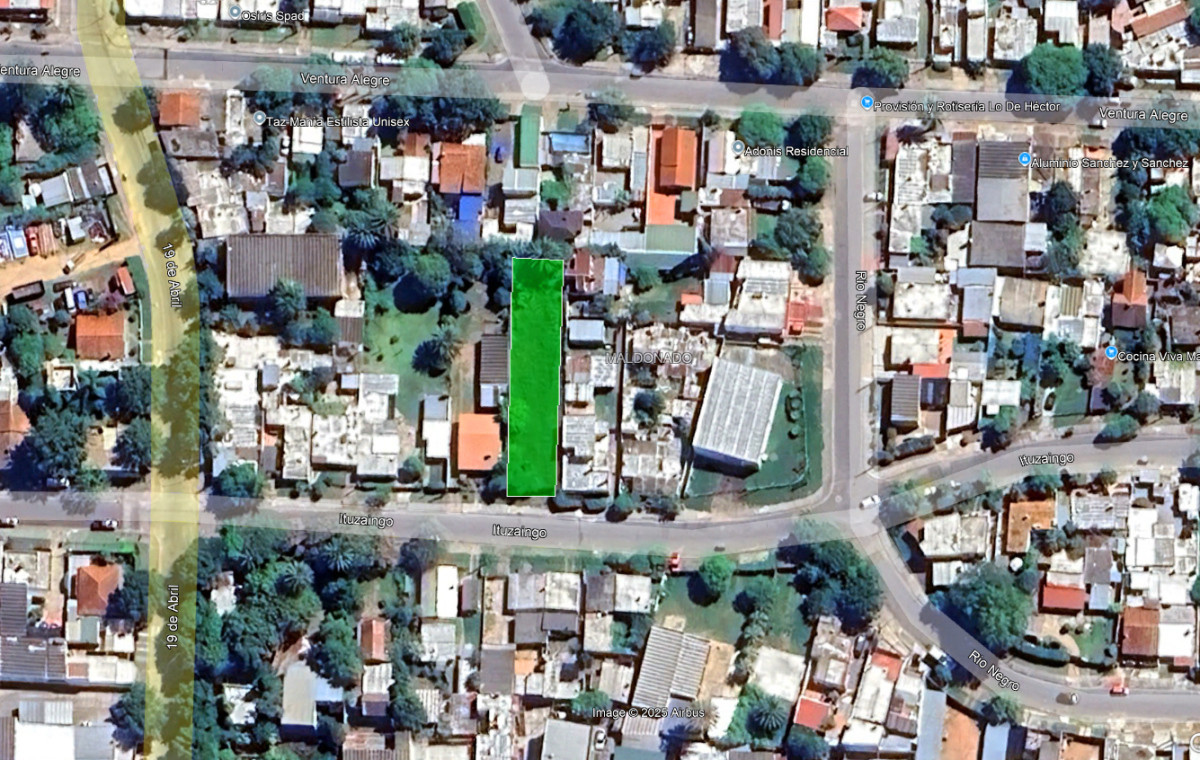 Maldonado, calle Ituzaingó, Apto para bloque, Apto vivienda social.