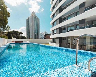 Brava, con amenities. 2 dorm, 2 baños. Garaje doble
