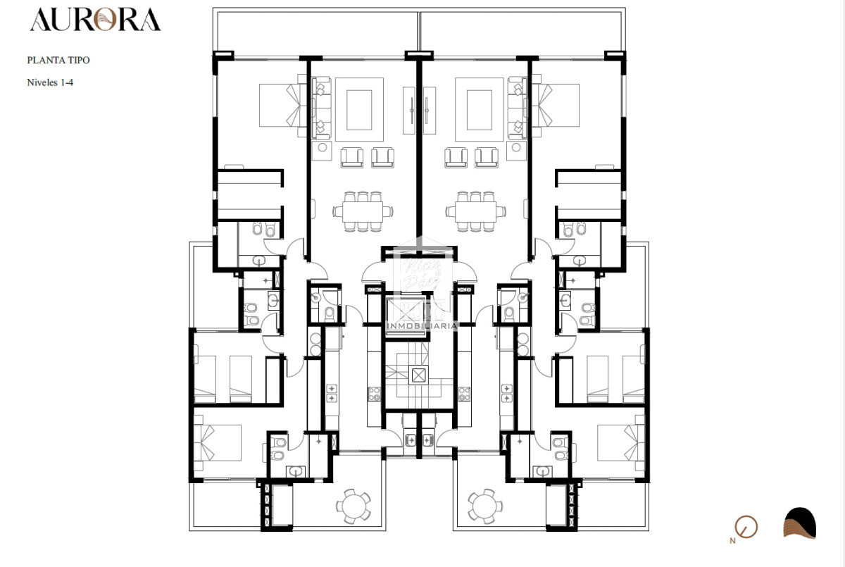Apartamento ID.40673 - Primera fila de Playa Mansa, 3 suites, garaje doble. A estrenar