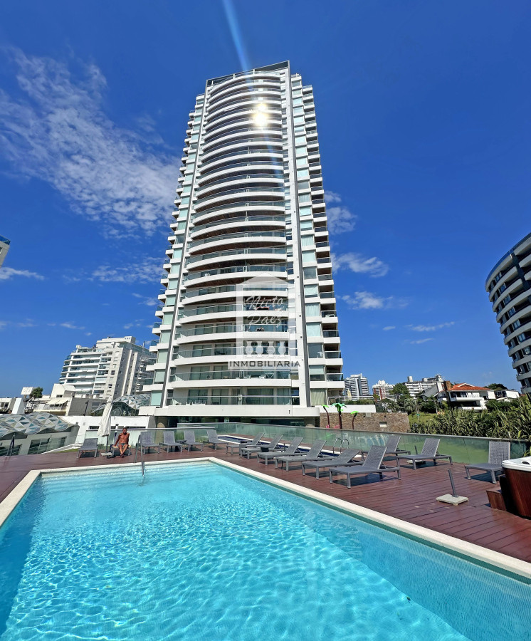 Apartamento ID.25845 - Vista al océano, mega terraza, 3 dorm, full amenities. 