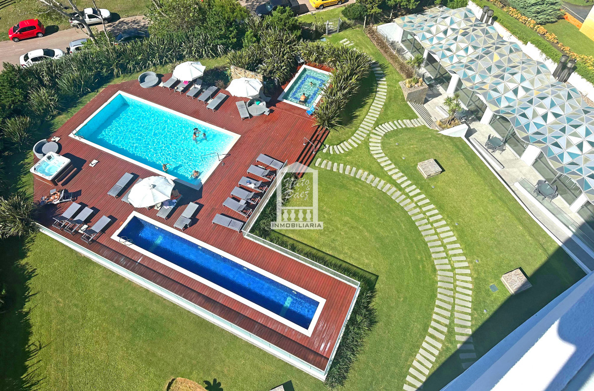 Apartamento ID.25845 - Vista al océano, mega terraza, 3 dorm, full amenities. 