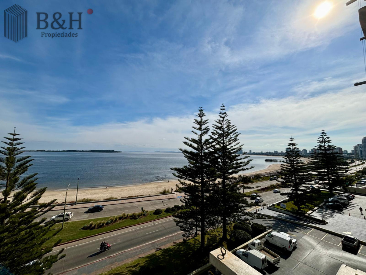 Apartamento ID.3201 - Apartamento en alquiler temporal de 3 dormitorios, en playa mansa, sobre el mar.