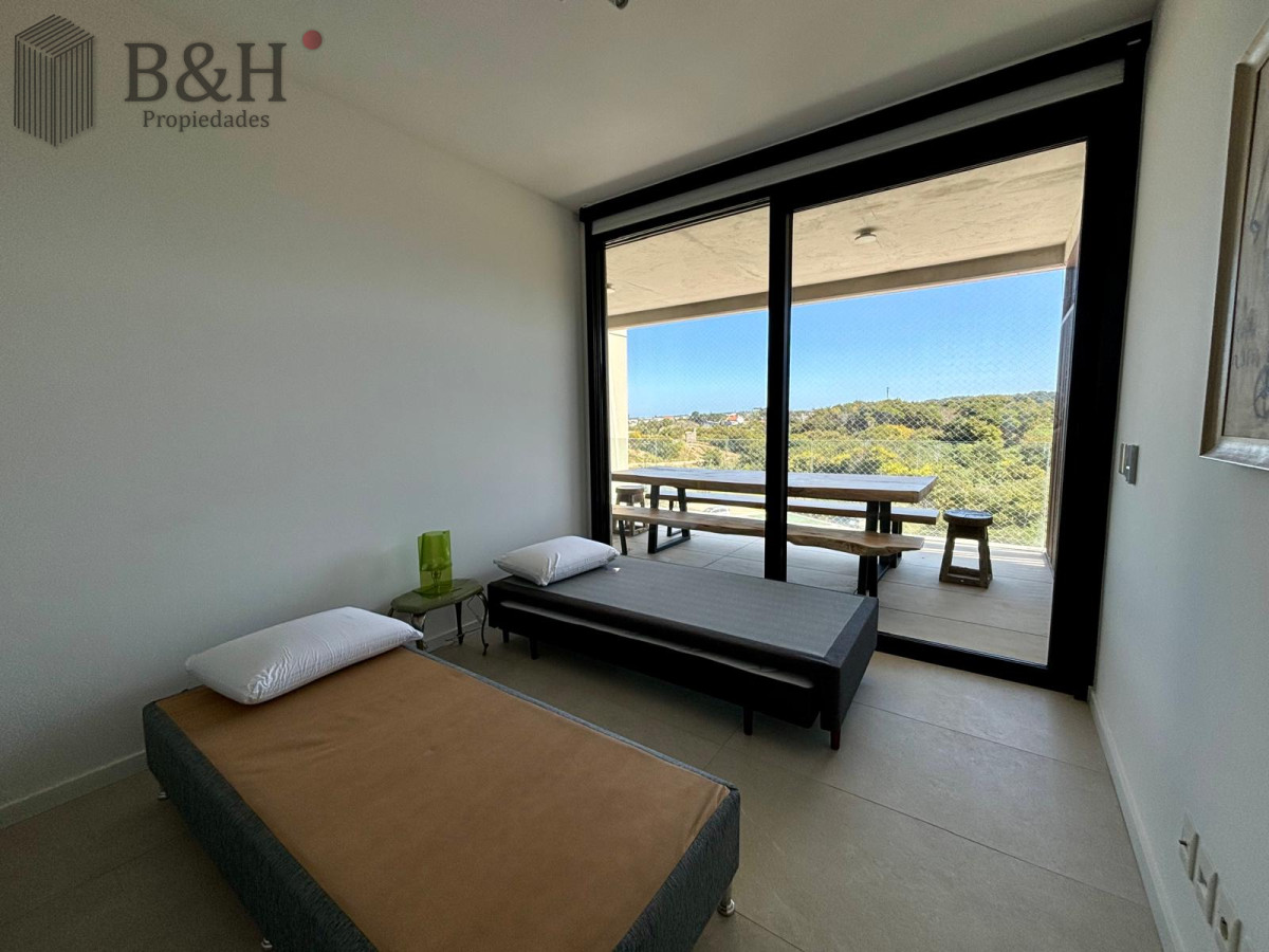 Apartamento ID.3576 - Apartamento en alquiler temporal, de 3 dormitorios en suite, en Manantiales, Aldeana