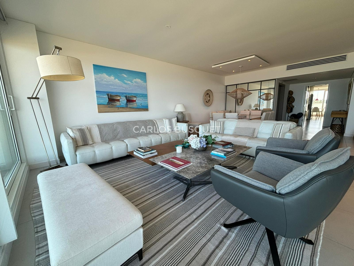 Apartamento ID.436 - Apartamento en alquiler temporal de 3 dormitorios, en playa brava, primera fila