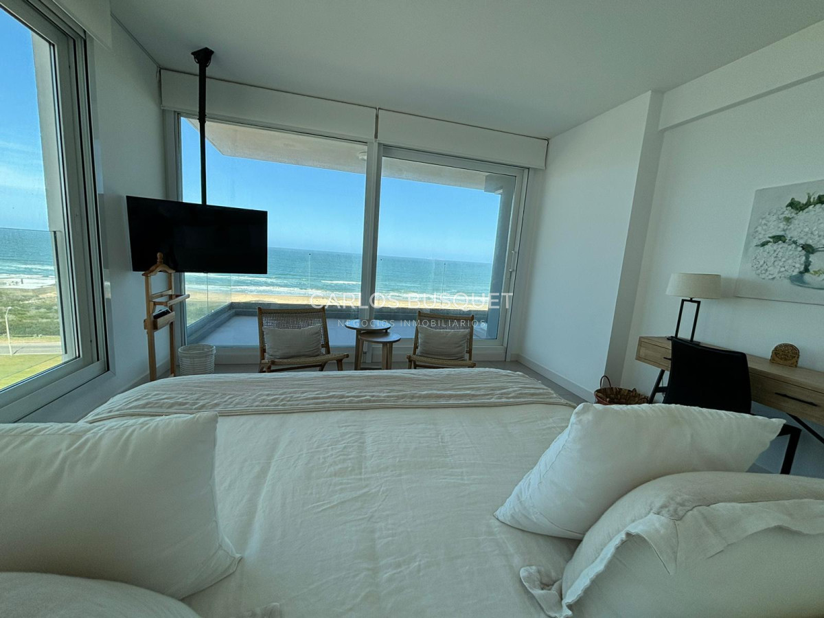 Apartamento ID.436 - Apartamento en alquiler temporal de 3 dormitorios, en playa brava, primera fila