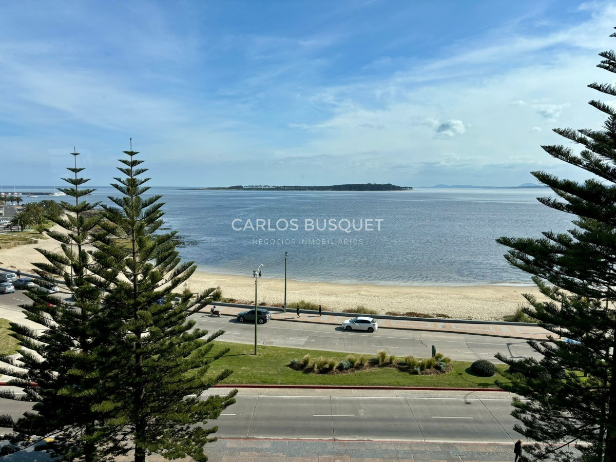 Apartamento ID.698 - Apartamento en alquiler temporal de 3 dormitorios, en playa mansa, sobre el mar.