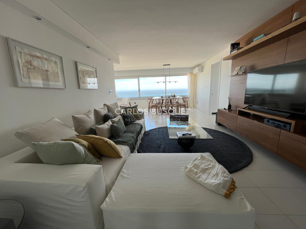 Apartamento ID.398 - Apartamento en alquiler, de 3 dormitorios, zona brava, frente al mar! 