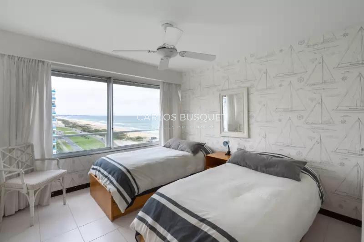 Apartamento ID.1461 - Espectacular apartamento en playa Brava primera linea 3 dormitorios y dependencia en alquiler temporal