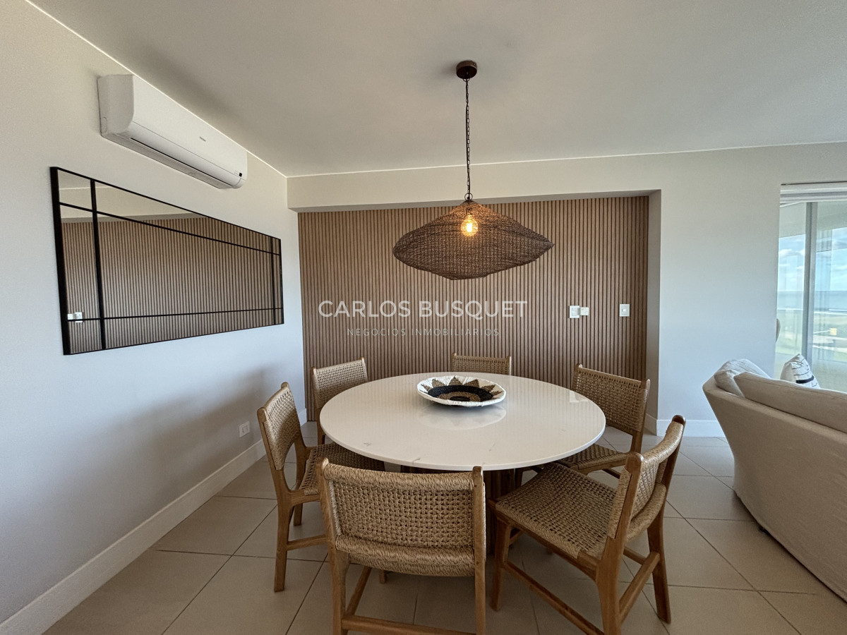 Apartamento ID.1102 - Apartamento en alquiler temporal de 3 dormitorios en suite, en playa Brava