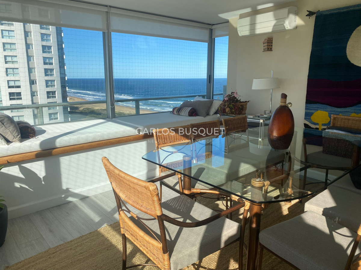 Apartamento ID.359 - Apartamento en alquiler, de 3 dormitorios, playa brava, frente al mar! 