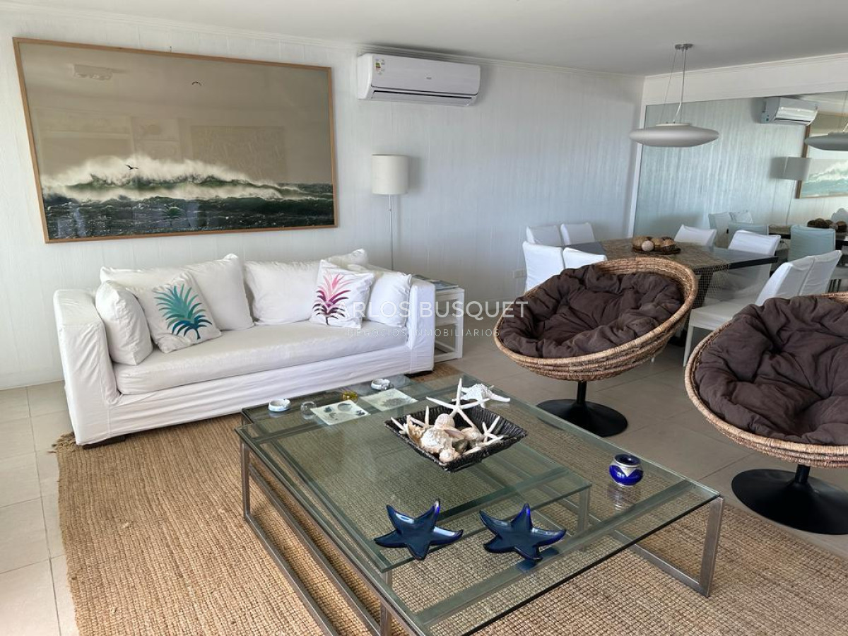 Apartamento ID.625 - Apartamento en alquiler temporal, de 3 dormitorios en suite en La Barra, Esturion Montoya