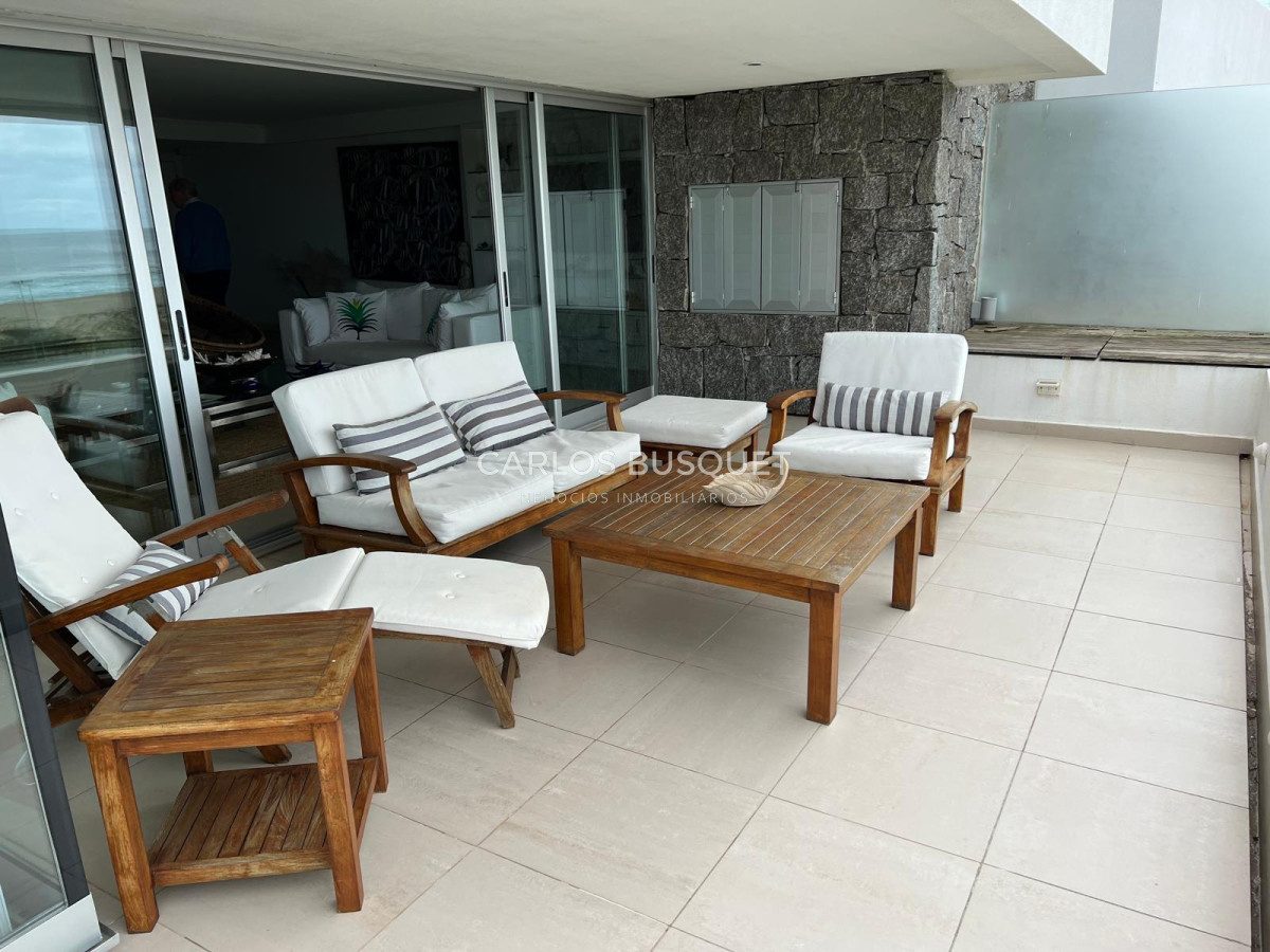Apartamento ID.625 - Apartamento en alquiler temporal, de 3 dormitorios en suite en La Barra, Esturion Montoya
