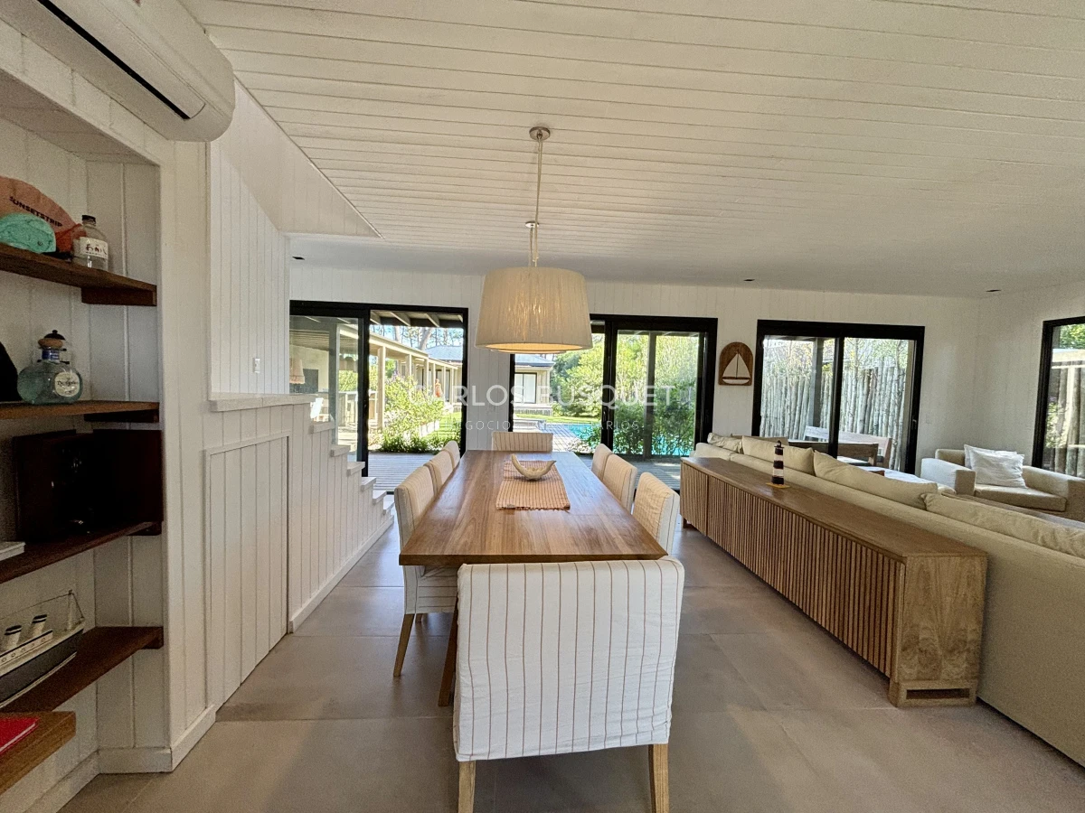 Casa ID.1034 - Casa en alquiler temporal de 4 dormitorios en Jose Ignacio, barrio cerrado Pinar del Faro