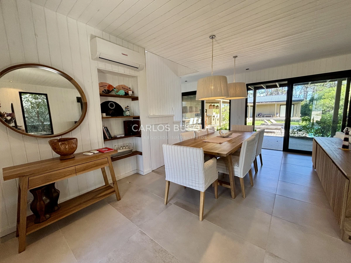 Casa ID.1034 - Casa en alquiler temporal de 4 dormitorios en Jose Ignacio, barrio cerrado Pinar del Faro