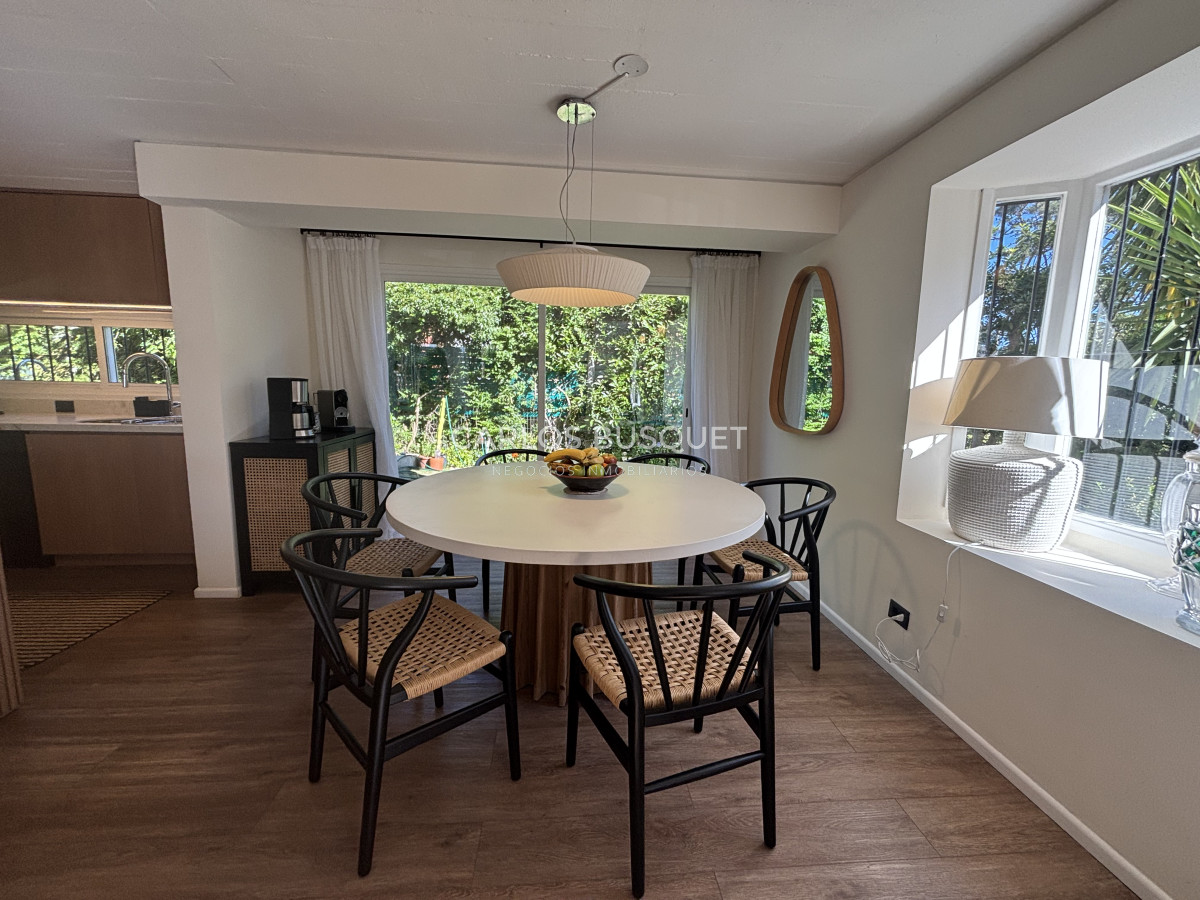 Casa ID.1395 - Casa en Alquiler temporal de 3 dormitorios en Rincón del Indio