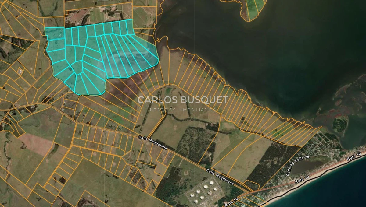 Campo Ref.542 - Campo de 180 has. en venta con costa de arroyo y Laguna de Jose Ignacio 