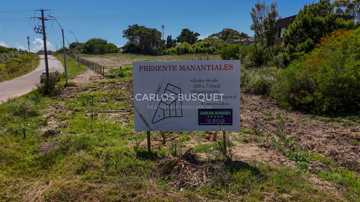 Terreno ID.888 - Terrenos en venta en el Chorro con vista al mar 