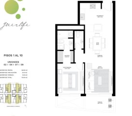 Venta Apartamento 1 Dormitorio, Roosevelt, Punta del Este