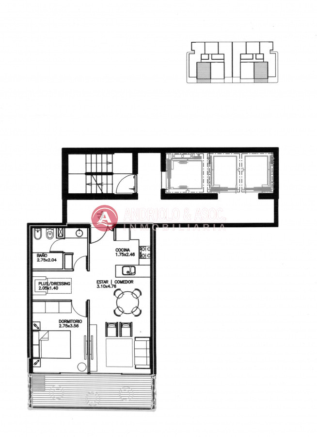 Apartamento ID.6775 - Apartamento 1 dorm + plus en  Brava
