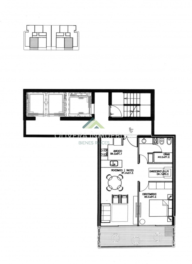 Apartamento ID.6237 - Apto 1 dorm, + plus y balcón 