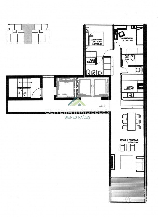 Apartamento ID.6904 - Chronos Brava, de dos dormitorios 
