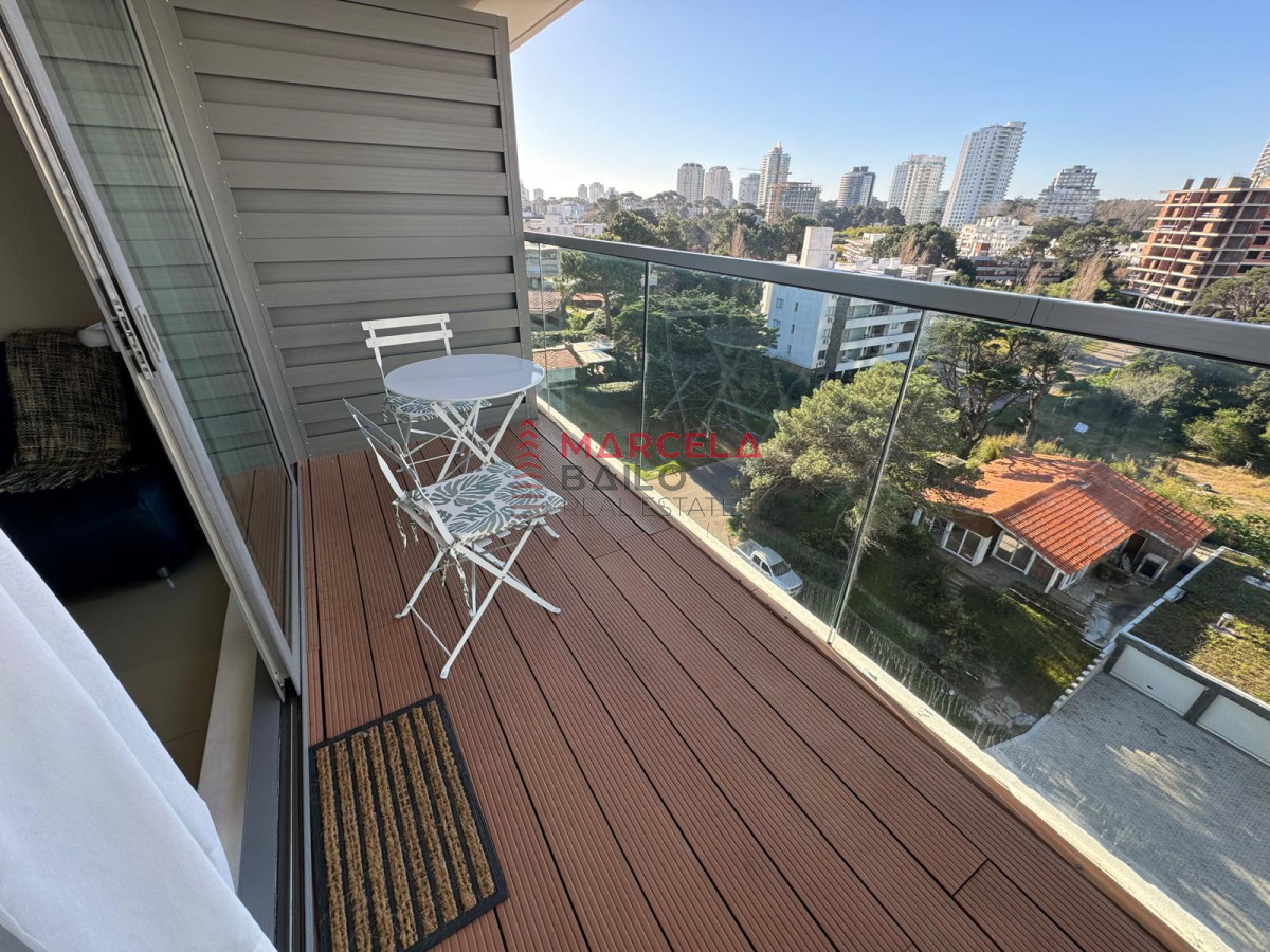 Apto 1 dorm, + plus y balcón  - BAI44A