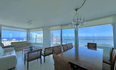 Oportunidad - Apartamento 3 dormitorios con vista al mar Playa Mansa - Punta del Este