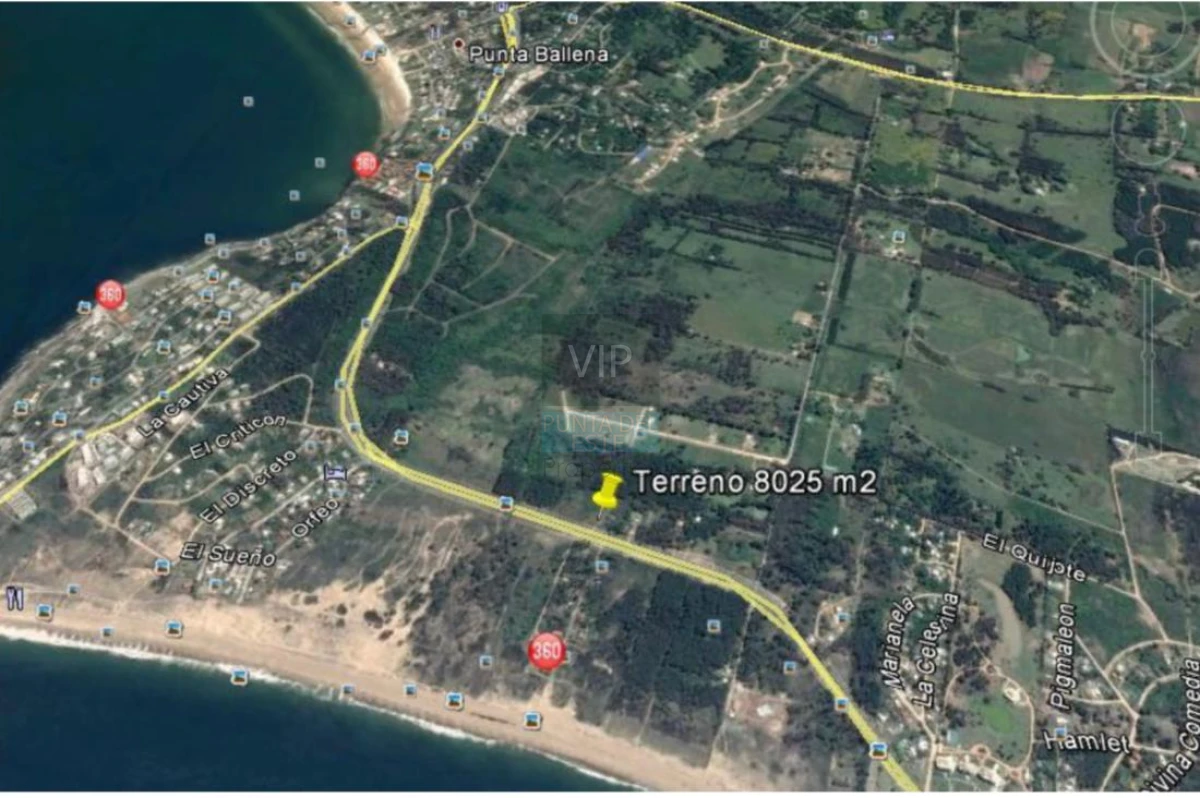 Terreno ID.1790 - Lote en venta para desarollo Punta Ballena para proyecto