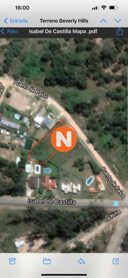 Terreno Ref.225244 - Muy lindo terreno en Marly  