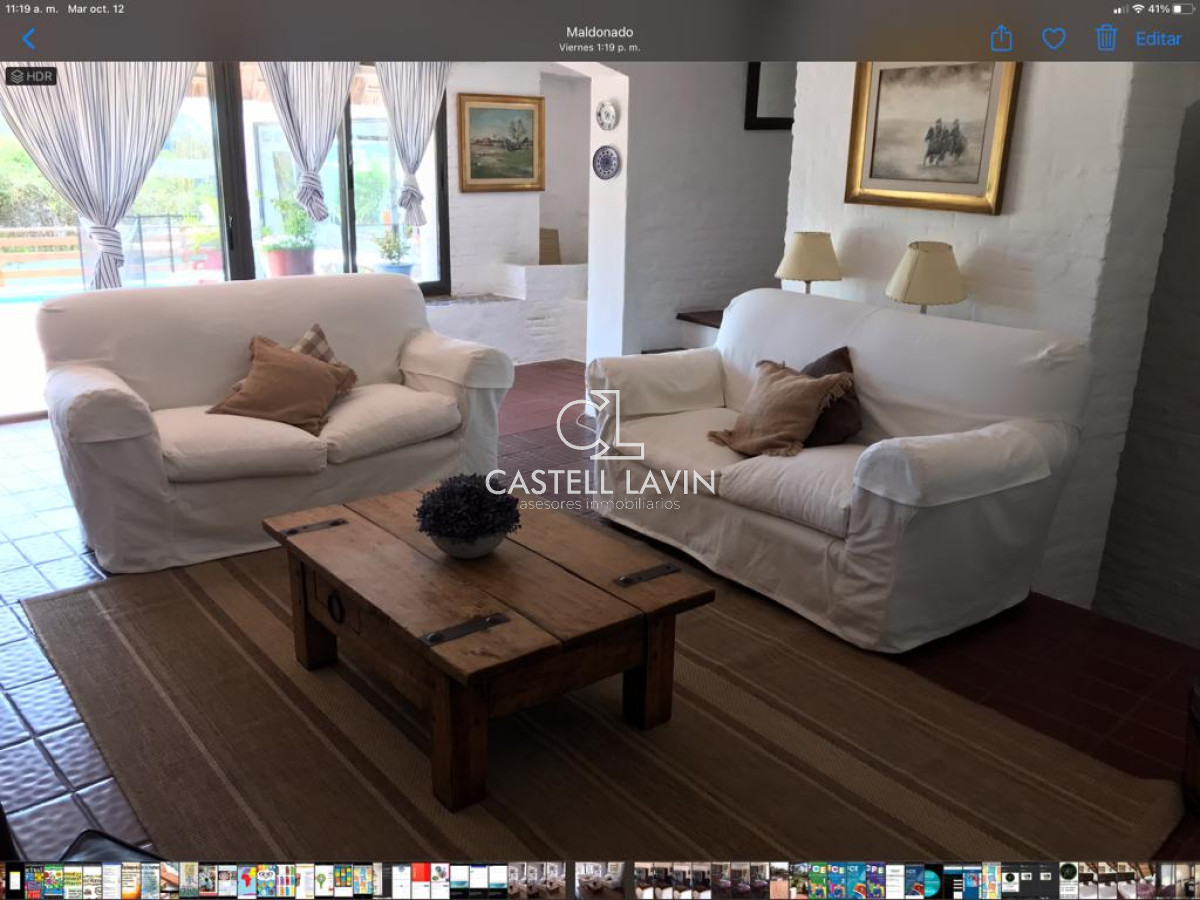 Casa ID.718 - Alquiler Temporal Casa 3 Dormitorios Pinares Punta del Este 