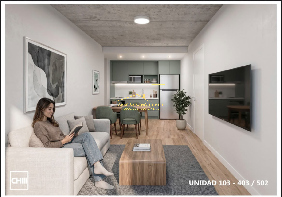 Edificio Brochure Charrua III - en Venta 1 dormitorio en Pocitos - GST3596A
