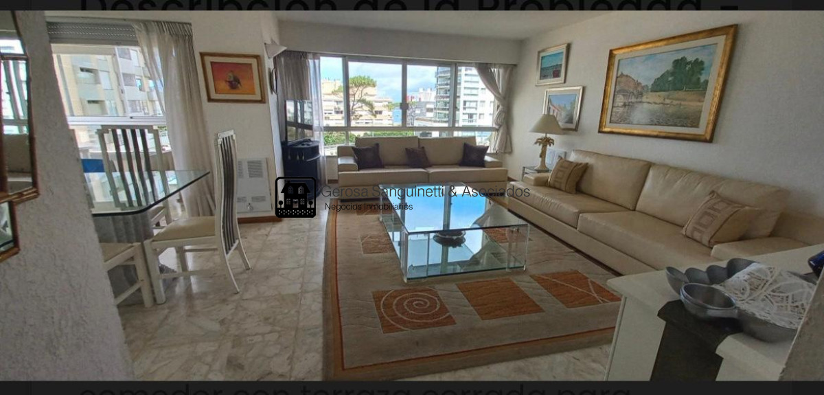 Apartamento ID.3302 - Apartamento de 3 dormitorios en venta frente a playa mansa