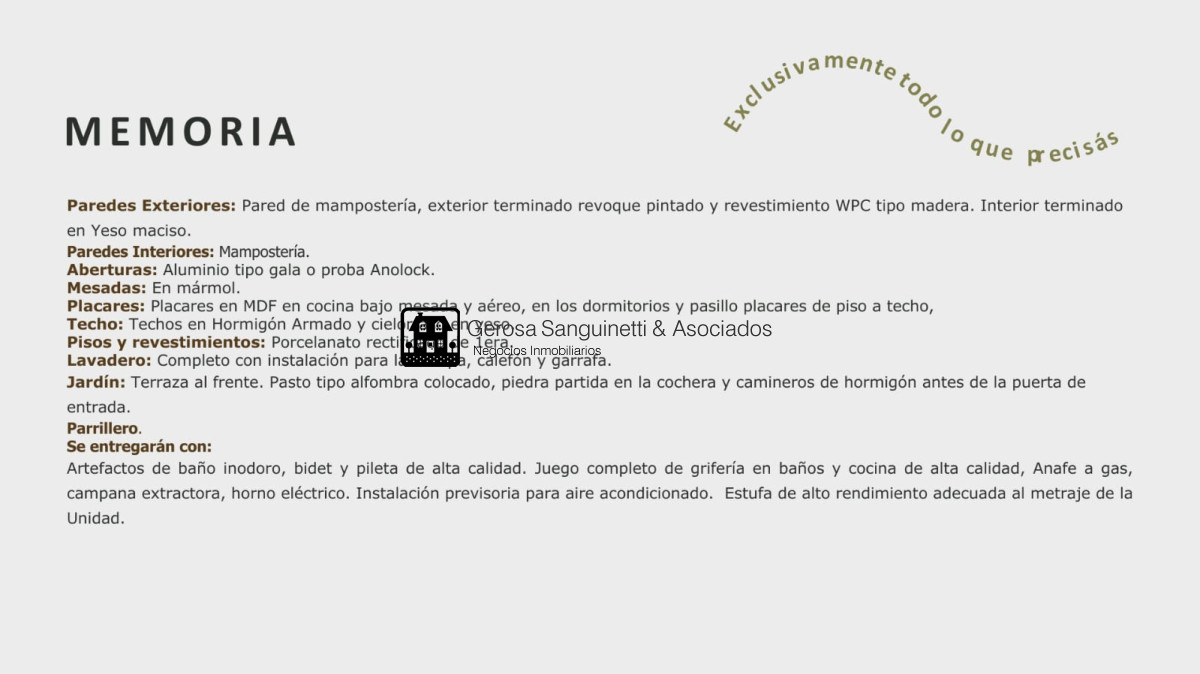 Casa ID.2850 - Casa a estrenar en Pinares 
