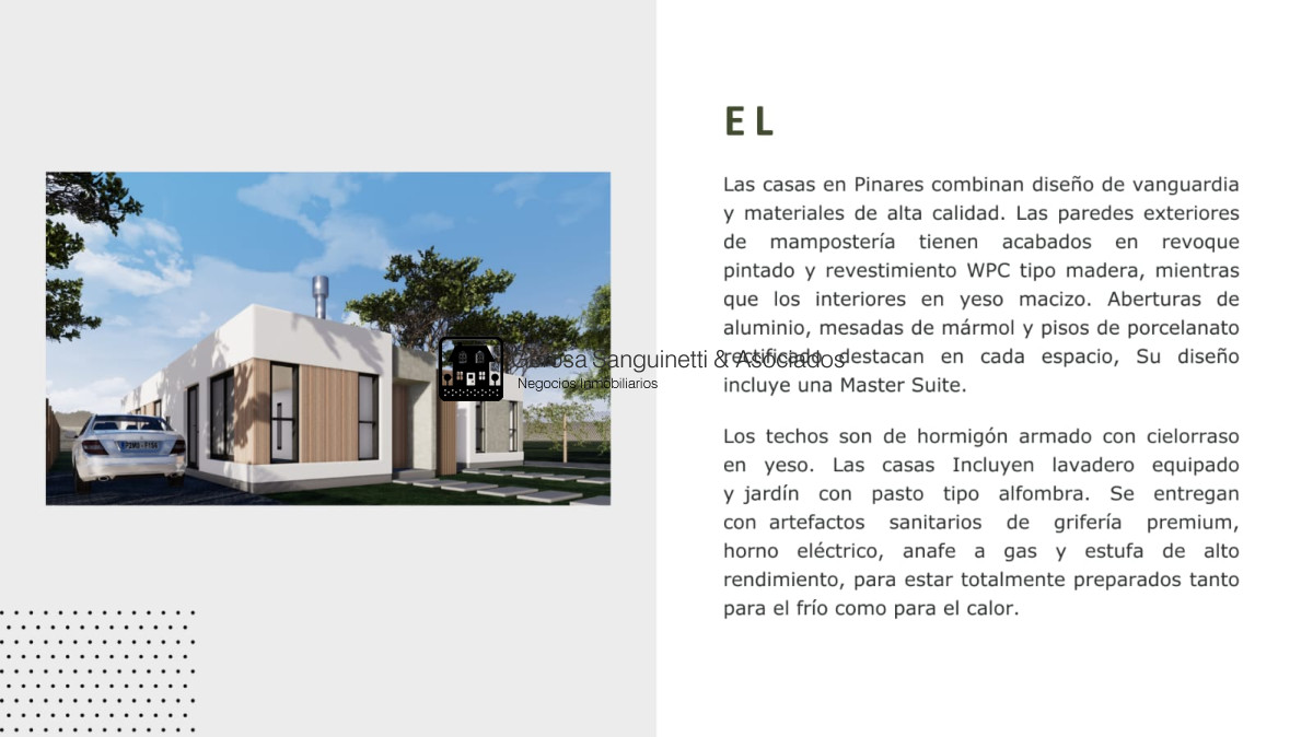 Casa ID.2850 - Casa a estrenar en Pinares 