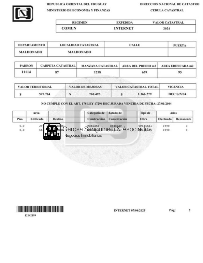 Casa ID.3399 - Casa en Pinares de 4 dormitorios en venta