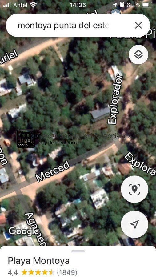 Terreno ID.1648 - Terreno en la Playa Montoya 