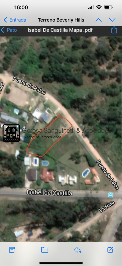 Terreno ID.2744 - Muy lindo terreno en Marly pronto para construir 