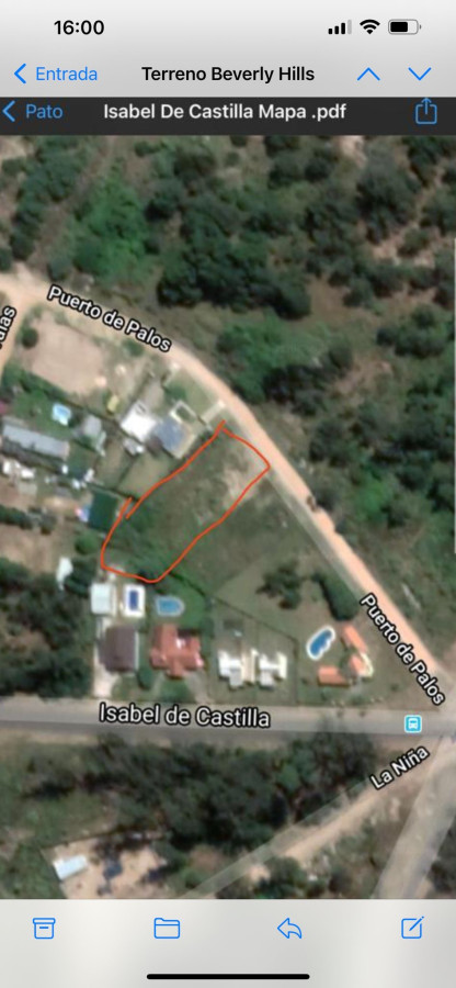 VENTA TERRENO 1057M2 MARLY PUNTA DEL ESTE