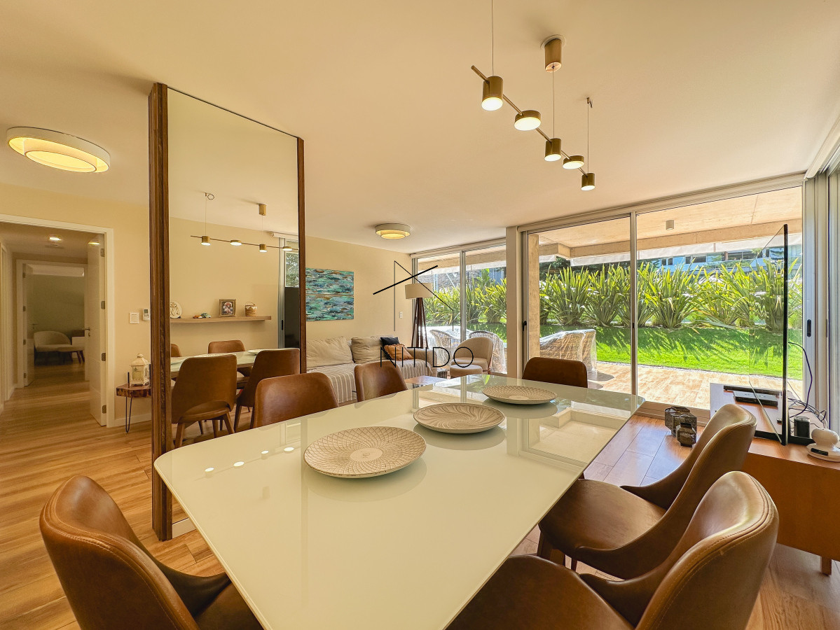 Apartamento ID.125 - Apartamento en Mansa, 3 dormitorios, patio y parrillero