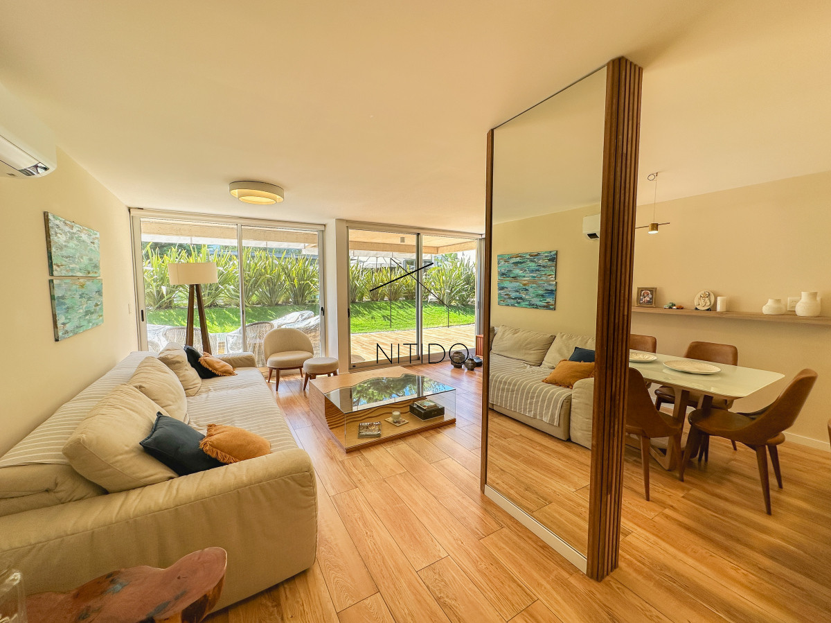 Apartamento ID.125 - Apartamento en Mansa, 3 dormitorios, patio y parrillero