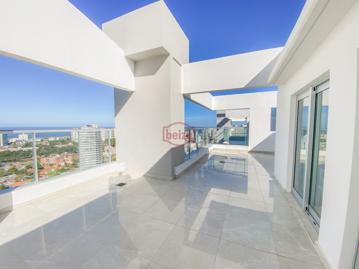 Apartamento ID.165450/Apartamento-de-4-dormitorios - Pent House en Mansa, 3 dormitorios y parrillero
