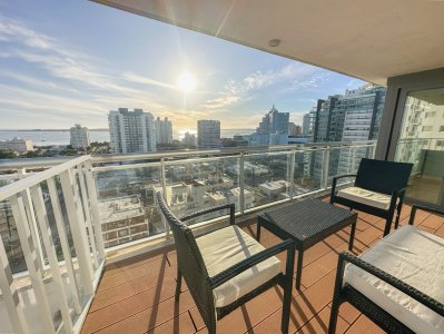 Apartamento en Brava, vista Mansa, de 2 dormitorios