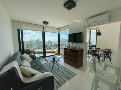 Apartamento Codigo #Oportunidad,Artower, piso alto con excelente vista, 1 dormitorio